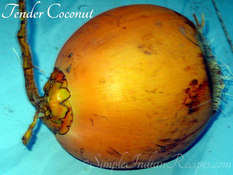 Tender Coconut Yelaneer Simple Indian Recipes